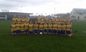 Roscommon U-14 panel who defeated Mayo in the Connacht Championship on Saturday in Swinford