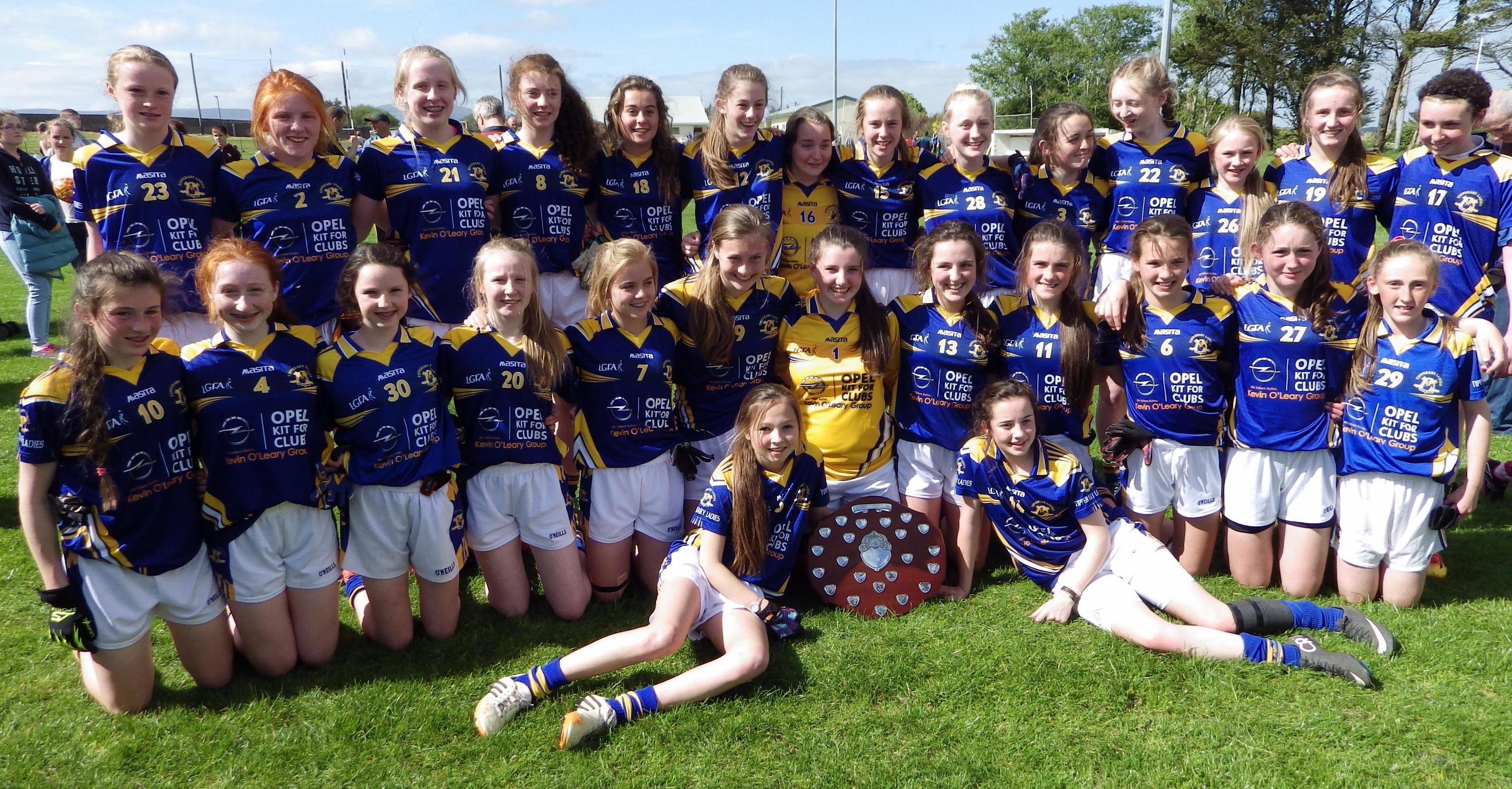 Tipperary Under 14 Munster Winners with Shield