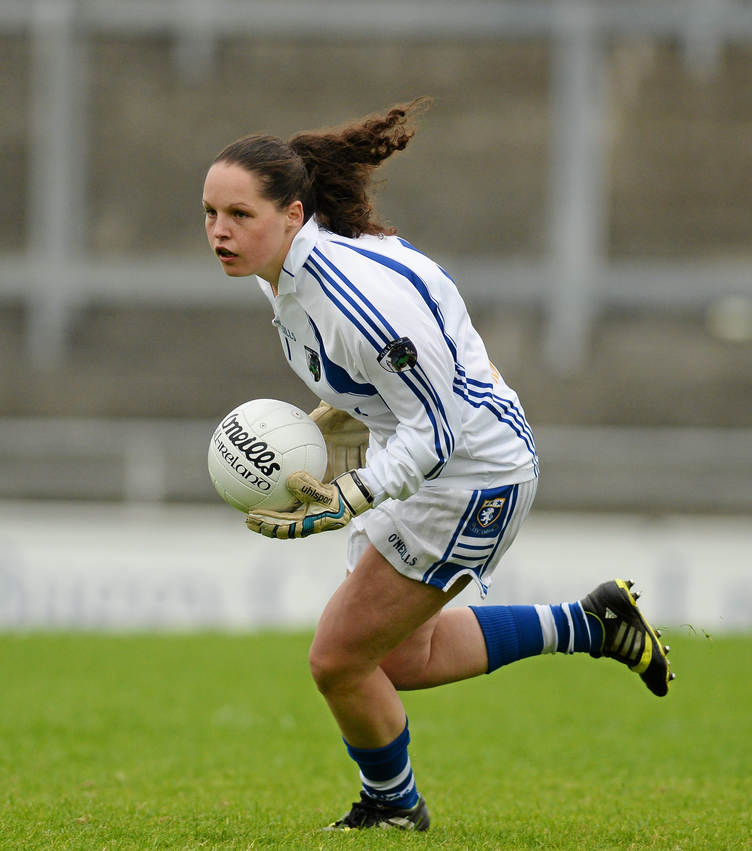 16 August 2014; Ciamh Dollard, Laois. TG4 All-Ireland Ladies Football Senior Championship, Quarter-Final, Armagh v Laois, O'Connor Park, Tullamore, Co. Offaly. Picture credit: Piaras O Midheach / SPORTSFILE *** NO REPRODUCTION FEE ***