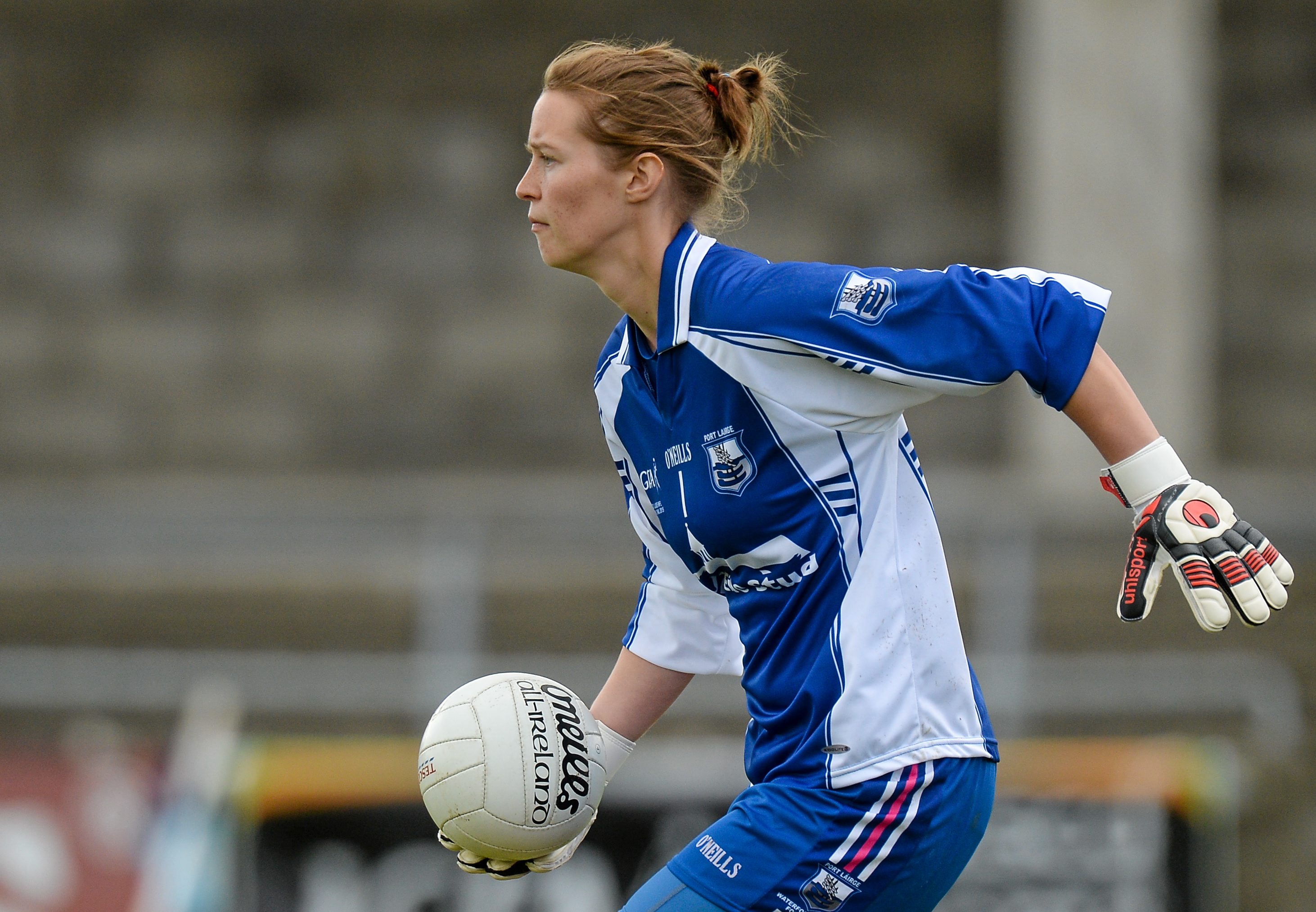 9 May 2015; Katie Hannon, Waterford. TESCO HomeGrown Ladies National Football League, Division 3 Final, Waterford v Sligo. Parnell Park, Dublin. Picture credit: Piaras Ó Mídheach / SPORTSFILE *** NO REPRODUCTION FEE ***