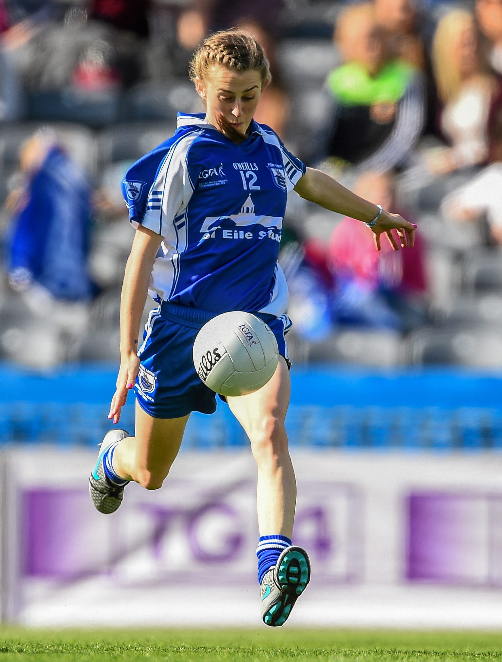 27 September 2015; Aileen Wall, Waterford. TG4 Ladies Football All-Ireland Intermediate Championship Final, Kildare v Waterford, Croke Park, Dublin. Picture credit: Ramsey Cardy / SPORTSFILE *** NO REPRODUCTION FEE ***