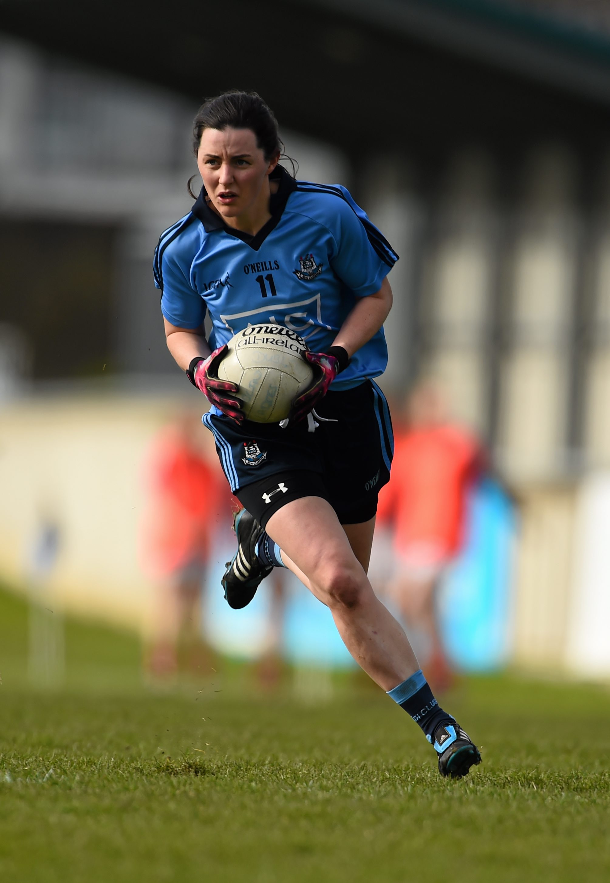 28 February 2016; Lyndsey Davey, Dublin. Lidl Ladies Football National League, Division 1, Dublin v Cork, Parnell Park, Dublin. Picture credit: Ramsey Cardy / SPORTSFILE *** NO REPRODUCTION FEE ***
