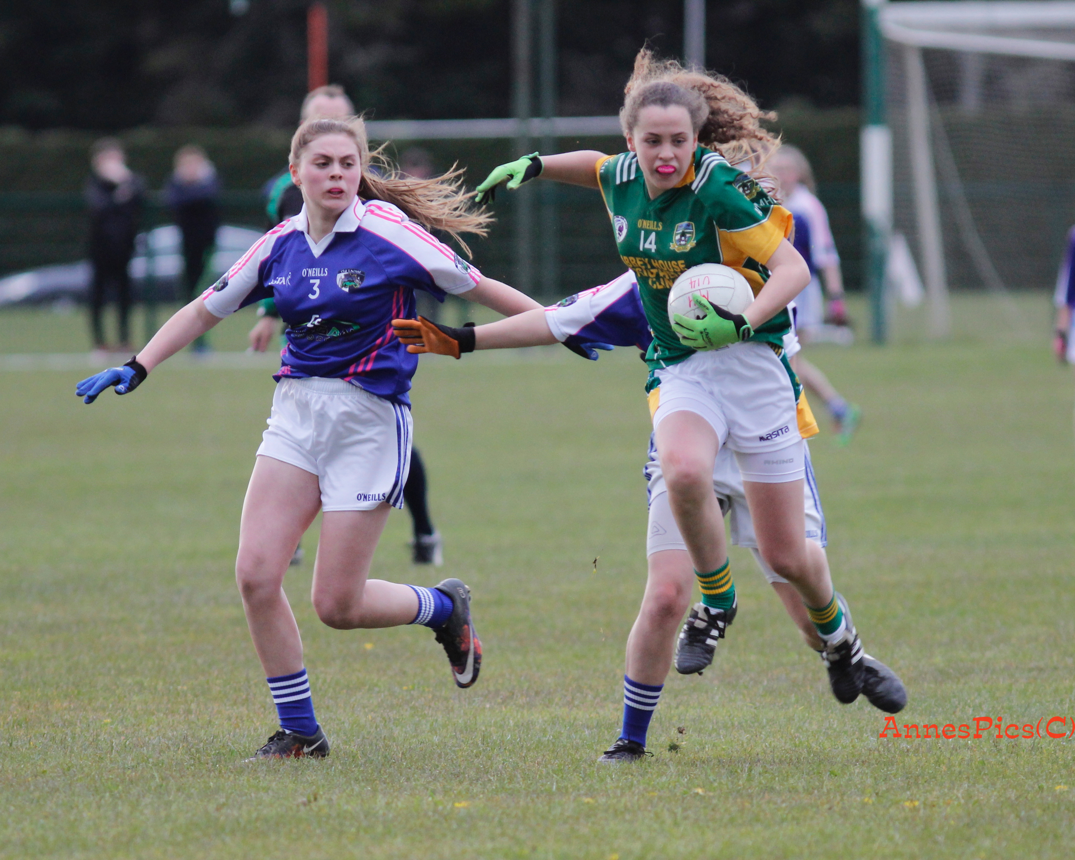 Action from the Leinster U14 Semi Final where Meath overcame Laois