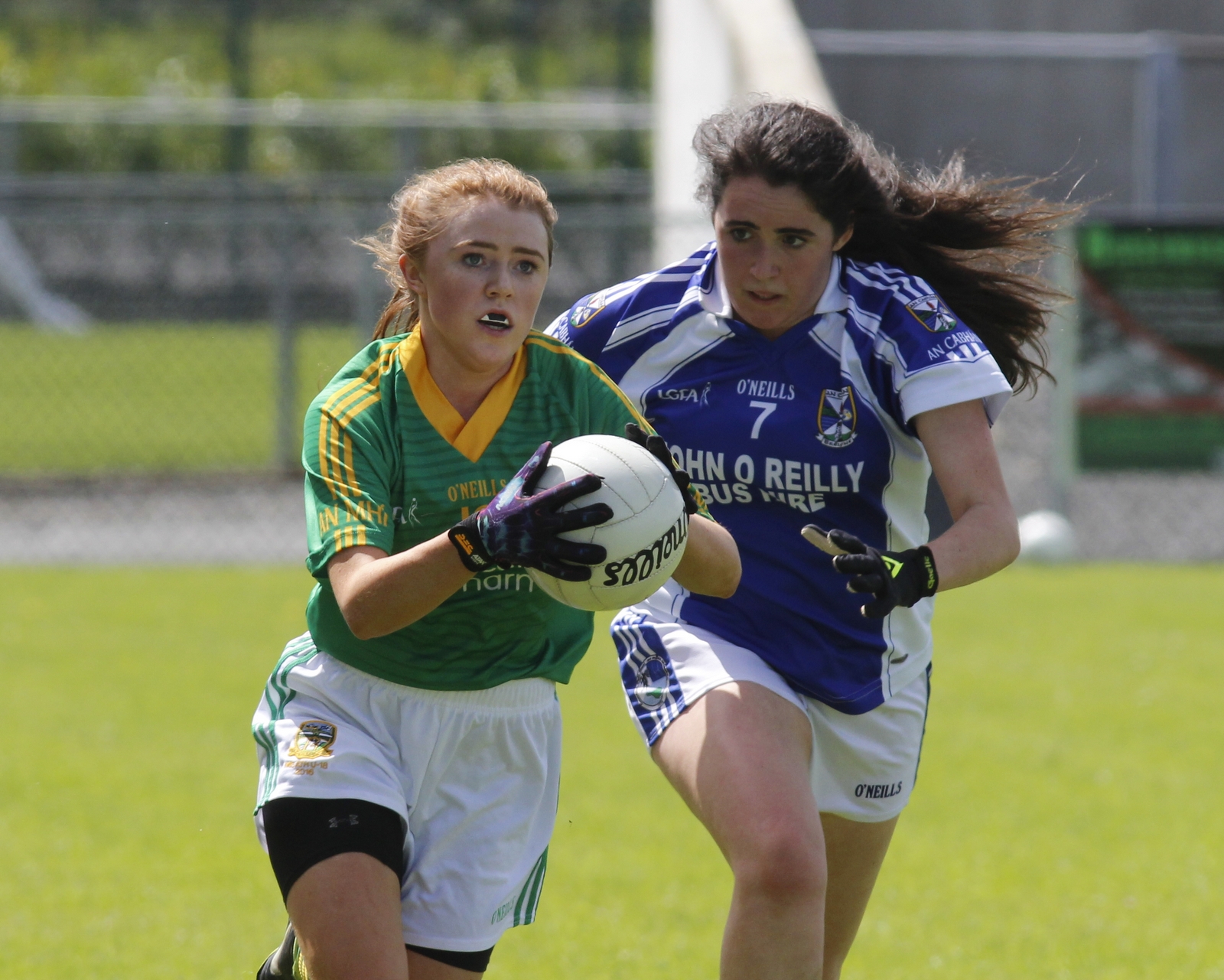 4 Action from the All Ireland Semi-Final where Meath overcame a strong Cavan challenge