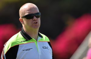 19 March 2016; 2014 All Stars manager James Daly. TG4 Ladies Football All-Star Tour, 2014 All Stars v 2015 All Stars. University of San Diego, Torero Stadium, San Diego, California, USA. Picture credit: Brendan Moran / SPORTSFILE *** NO REPRODUCTION FEE ***