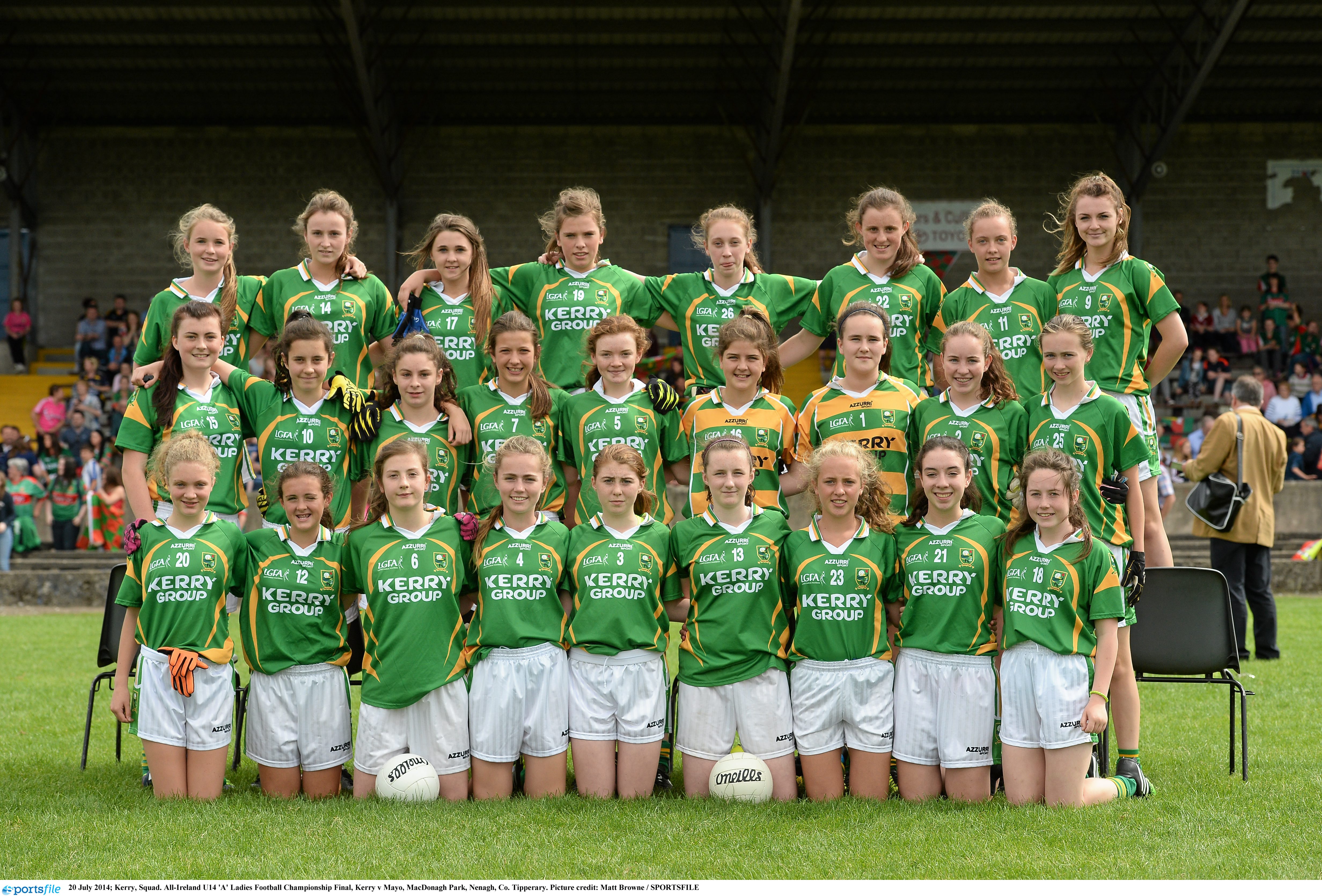 All Ireland Under 14 A Final Kerry V Mayo Ladies Gaelic Football